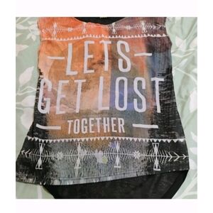 Alcott Multicolor Graphic Blouse